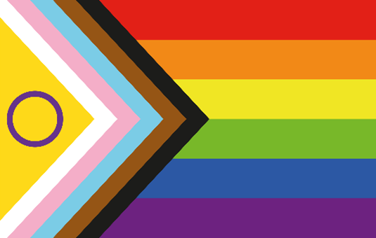 Pride Progress flag